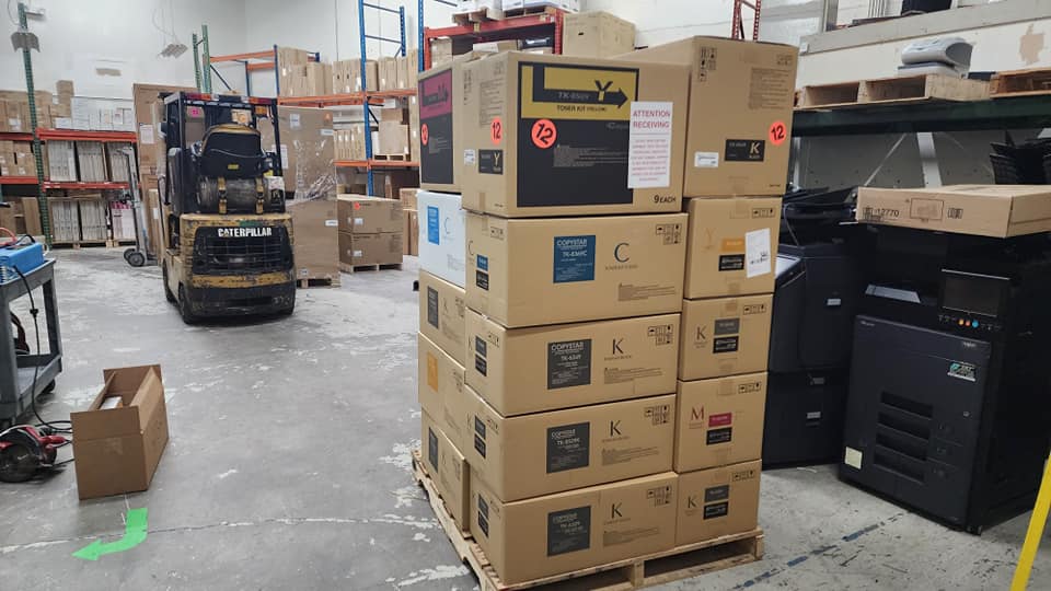 Copier toner and copier and printer parts in stock at STAT Business Systems