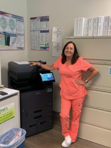 Broward Medical Office Chooses Kyocera TA4052ci color copier for their copy machine lease.