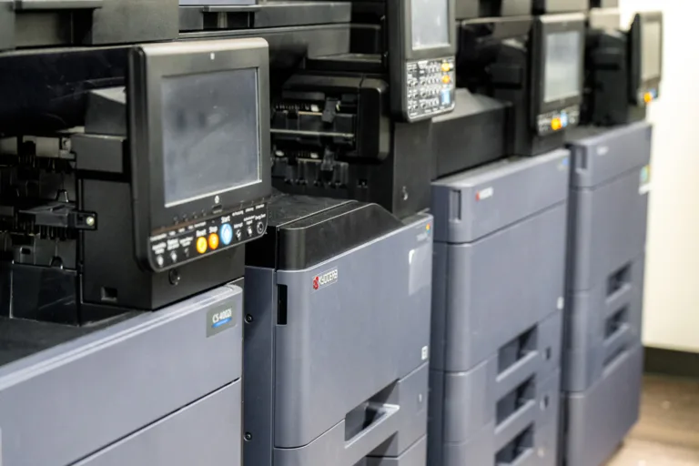 All in one printer data security