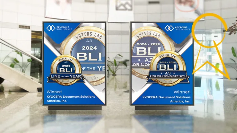 Kyocera wins 12 BLI Awards