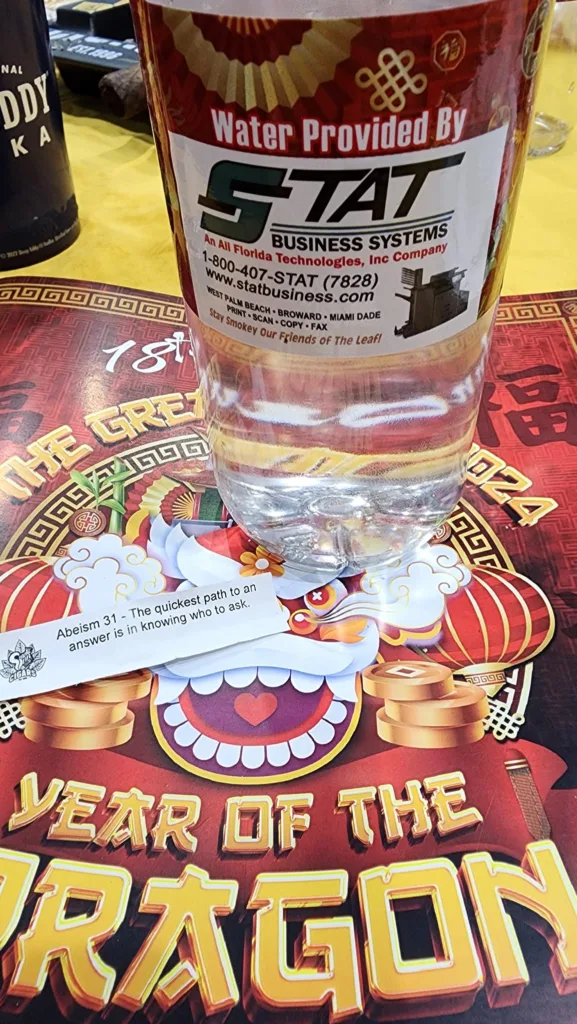 The Great Smoke event where STAT Business participated as a sponsor providing water.