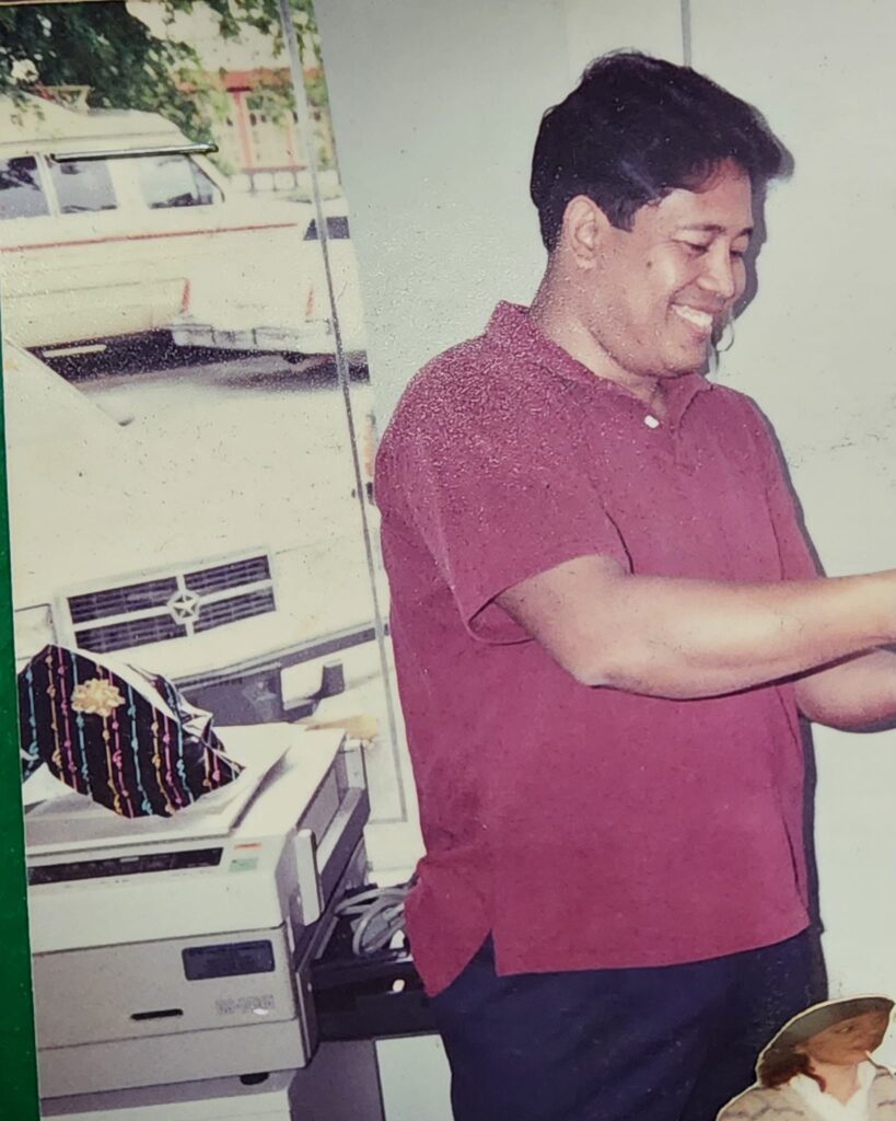 Day Abdullah former copier technician.