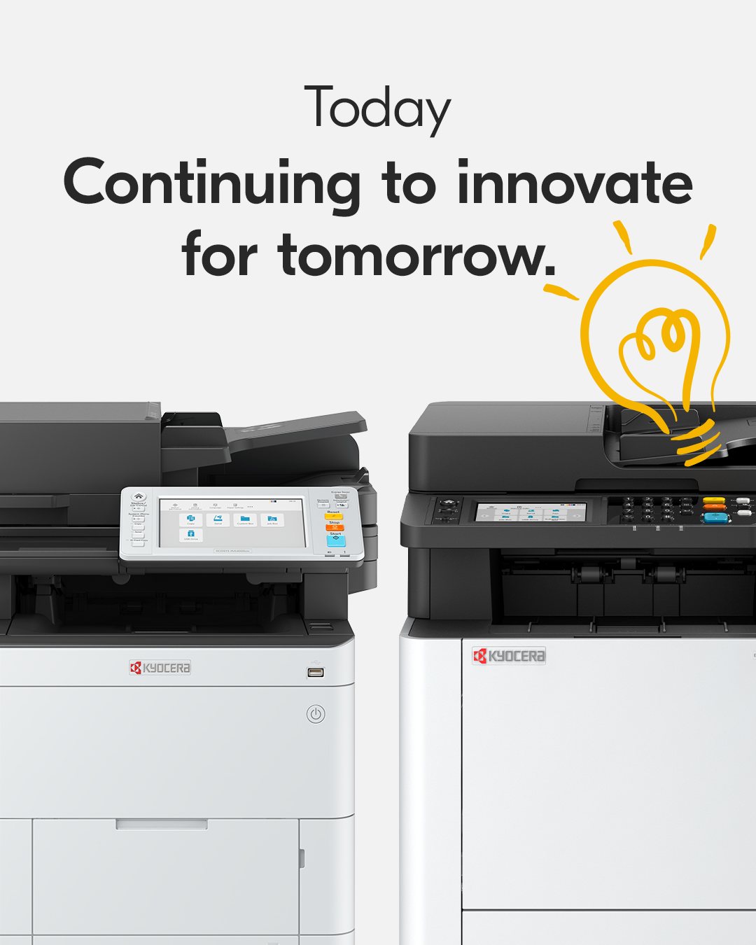 Kyocera Copier Leasing showcasing two popular models that continue to innovate for South Florida offices.