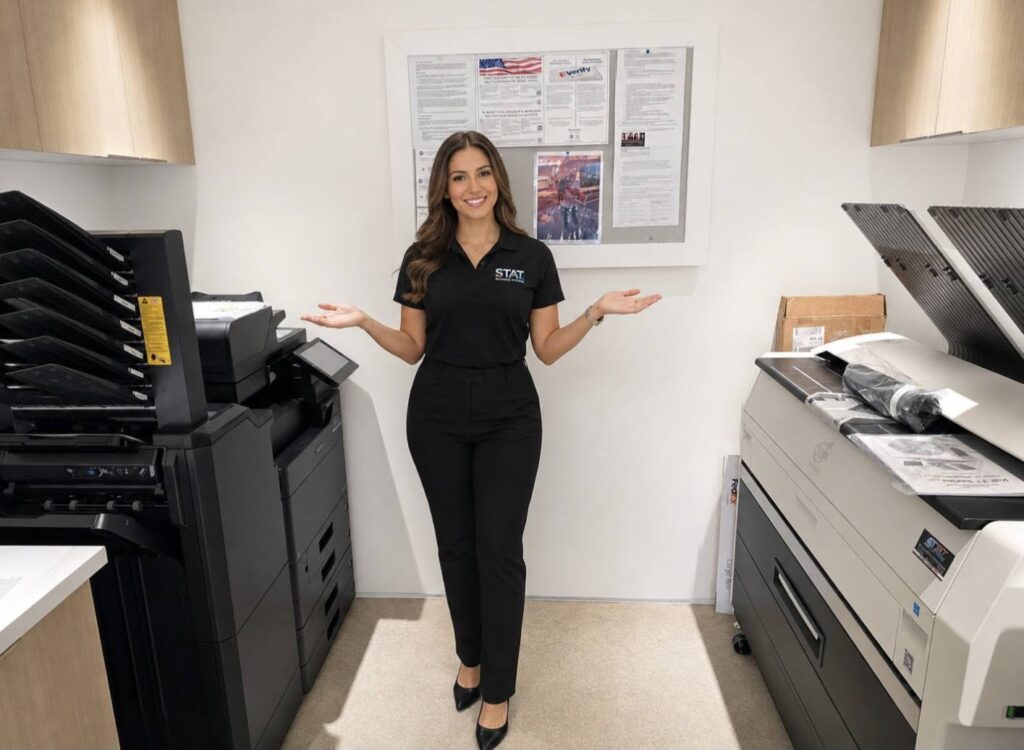 STAT Business Systems KIP wide-format and Kyocera copier upgrade for a South Florida builder